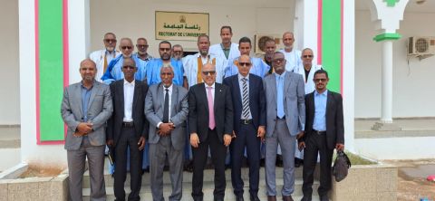 صور من زيارة وتفقد رائيس الجامعة في يوم الافتتاح الأول للعام الجامعي 2026/2027